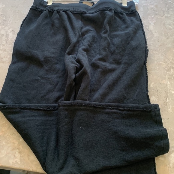 Mododoc Lightweight Pants sweatpants‎ Drawstring Lounge Joggers S Black lace - Picture 14 of 14